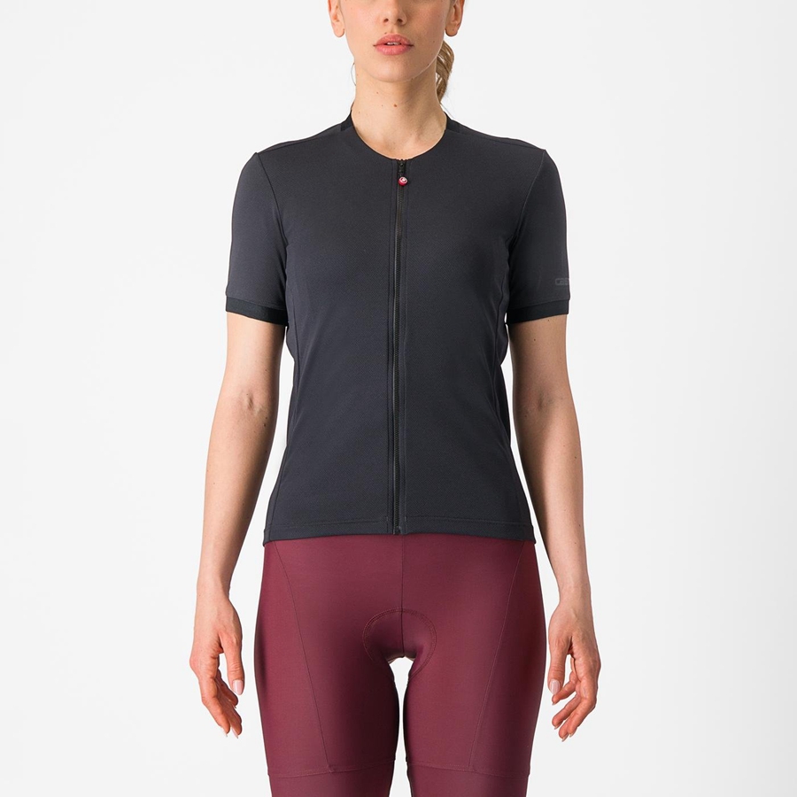 Castelli LIBERA Trikot Damen Schwarz | 59136-UFER