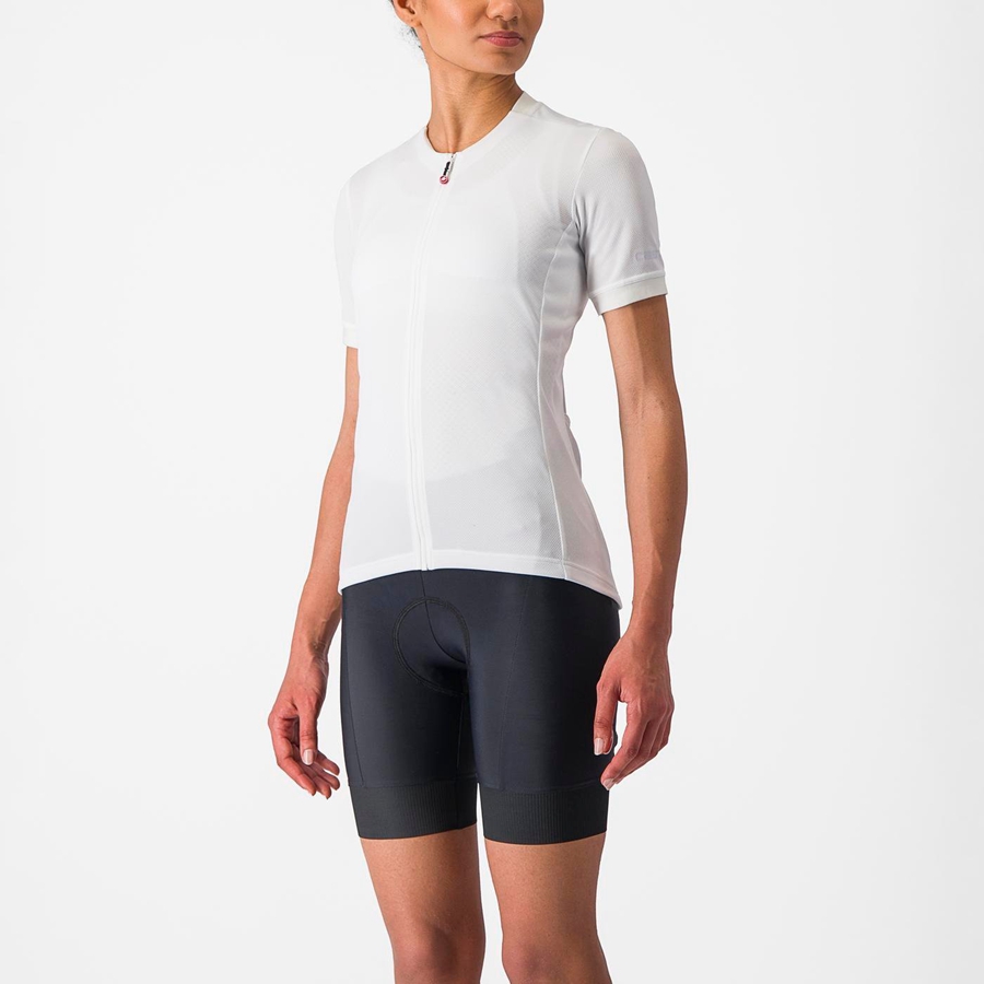 Castelli LIBERA Trikot Damen Weiß | 04857-ZCMU