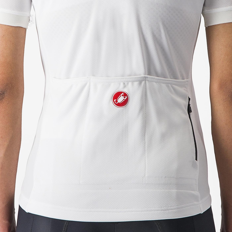 Castelli LIBERA Trikot Damen Weiß | 04857-ZCMU