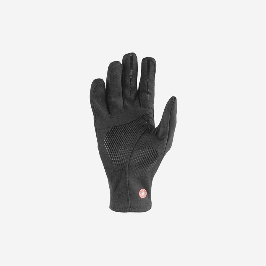 Castelli MORTIROLO Handschuhe Herren Schwarz | 92704-OQAF