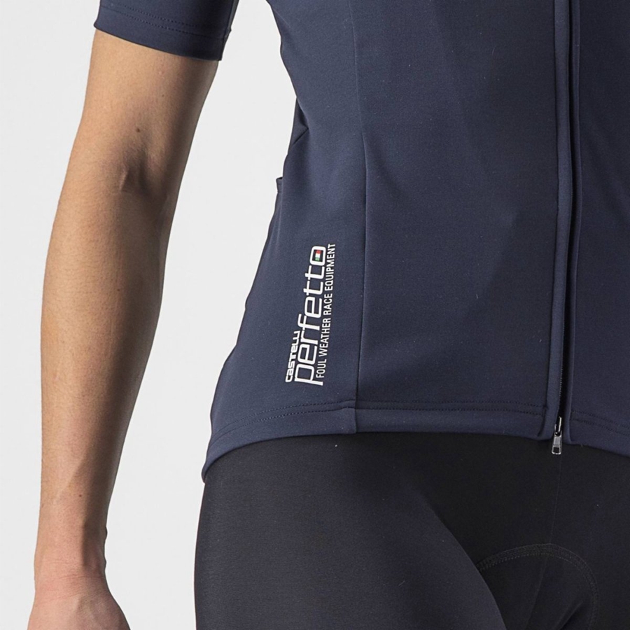 Castelli PERFETTO RoS 2W WIND Jacken Damen Blau | 36794-EGOD