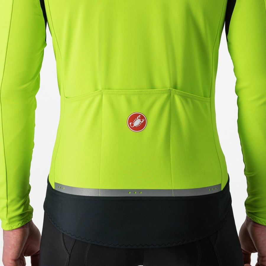 Castelli PERFETTO RoS 2 Jacken Herren Hellgrün Dunkelgrau | 74865-LUSZ