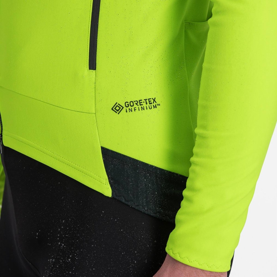 Castelli PERFETTO RoS 2 Jacken Herren Hellgrün Dunkelgrau | 74865-LUSZ