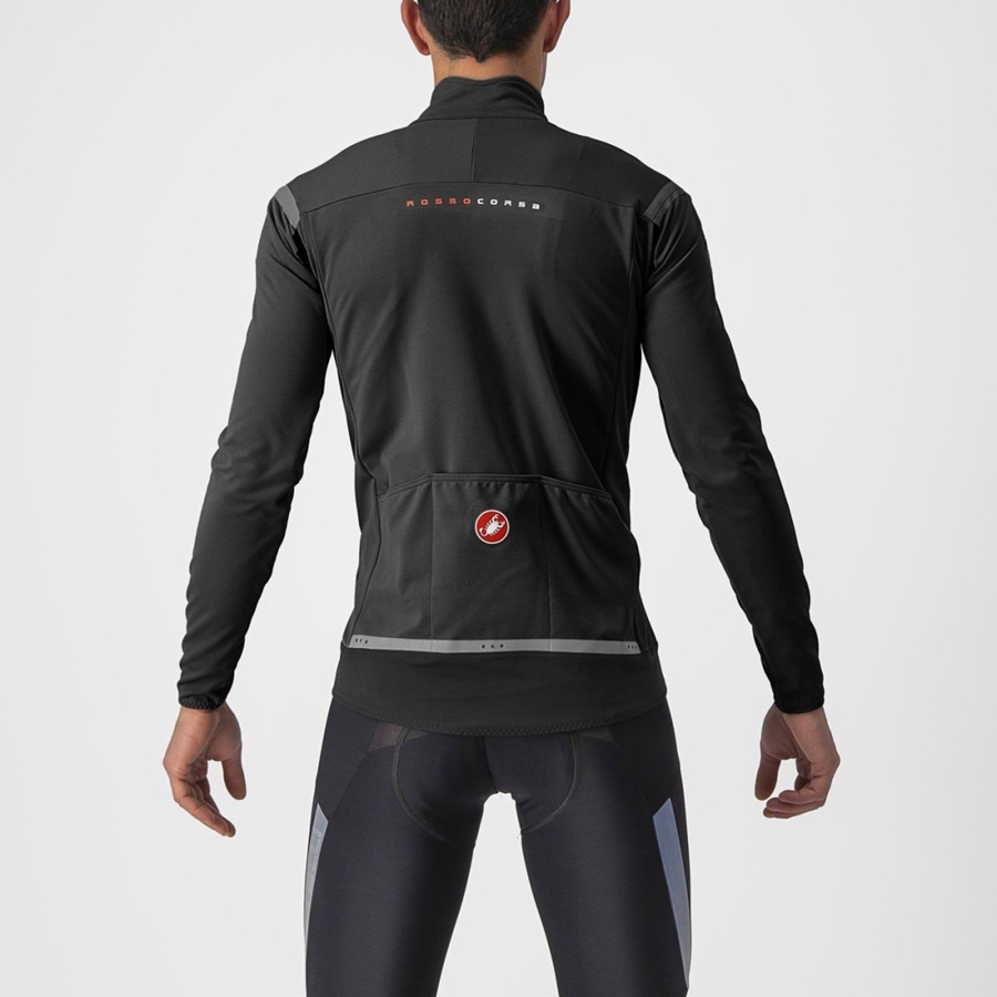 Castelli PERFETTO RoS 2 Jacken Herren Schwarz Schwarz | 56708-FJOB