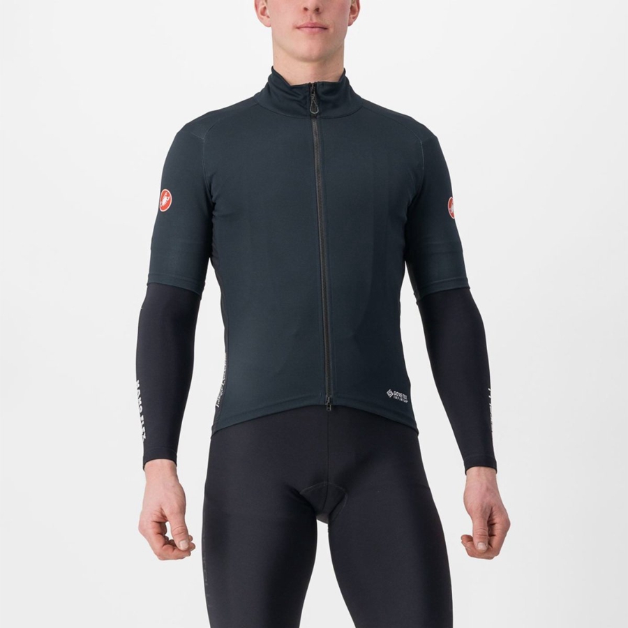 Castelli PERFETTO RoS 2 WIND Jacken Herren Schwarz | 13480-TZNF