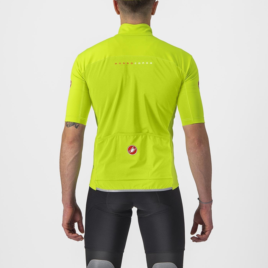 Castelli PERFETTO RoS 2 WIND Jacken Herren Hellgrün | 91370-CDMA