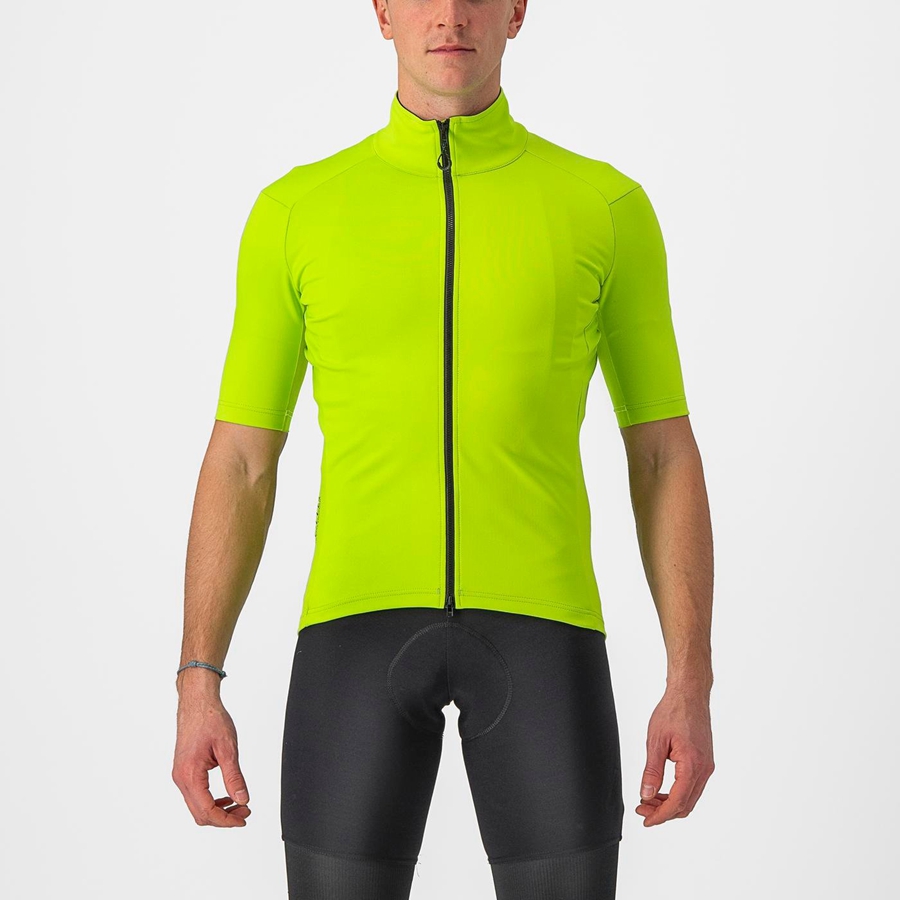 Castelli PERFETTO RoS 2 WIND Jacken Herren Hellgrün | 91370-CDMA