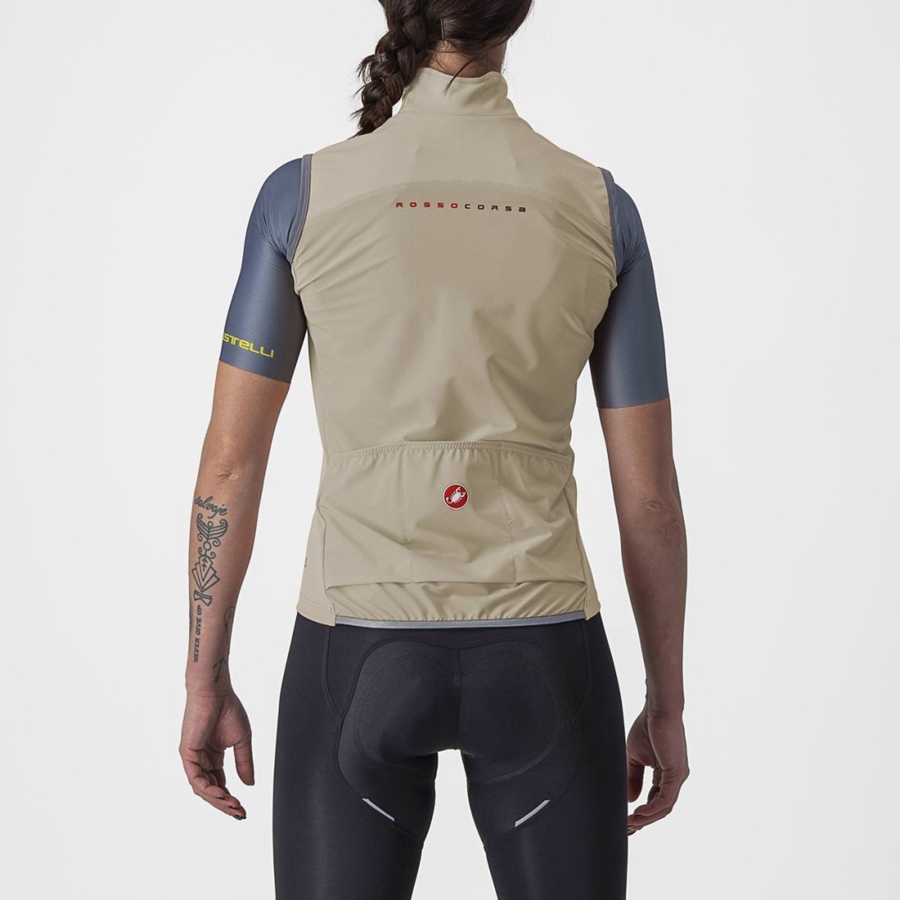 Castelli PERFETTO RoS 2 W Weste Damen Grau | 42768-WGST