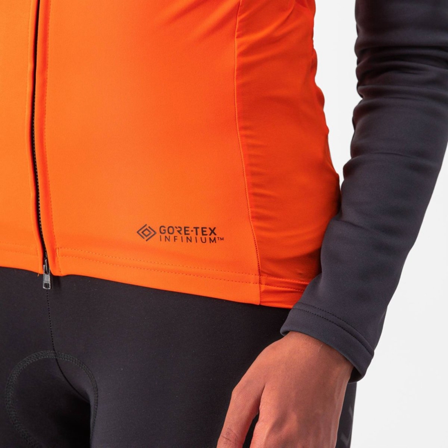 Castelli PERFETTO RoS 2 W Weste Damen Rot Orange | 62534-QKXJ