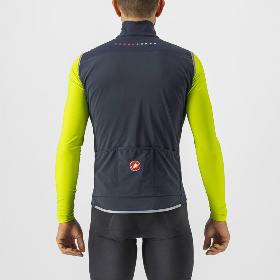 Castelli PERFETTO RoS 2 Weste Herren Blau | 26594-LDZT