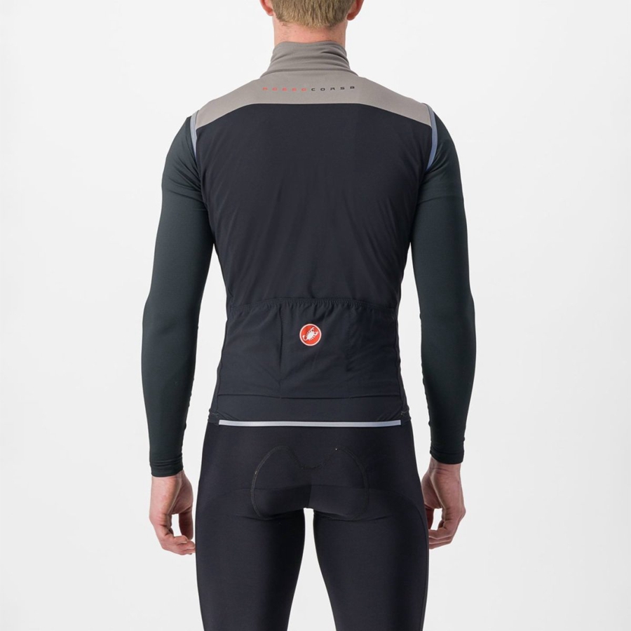 Castelli PERFETTO RoS 2 Weste Herren Grau | 24976-NFJX