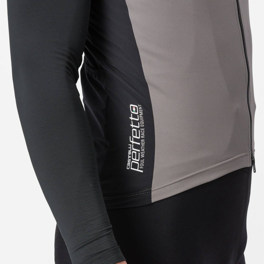 Castelli PERFETTO RoS 2 Weste Herren Grau | 24976-NFJX