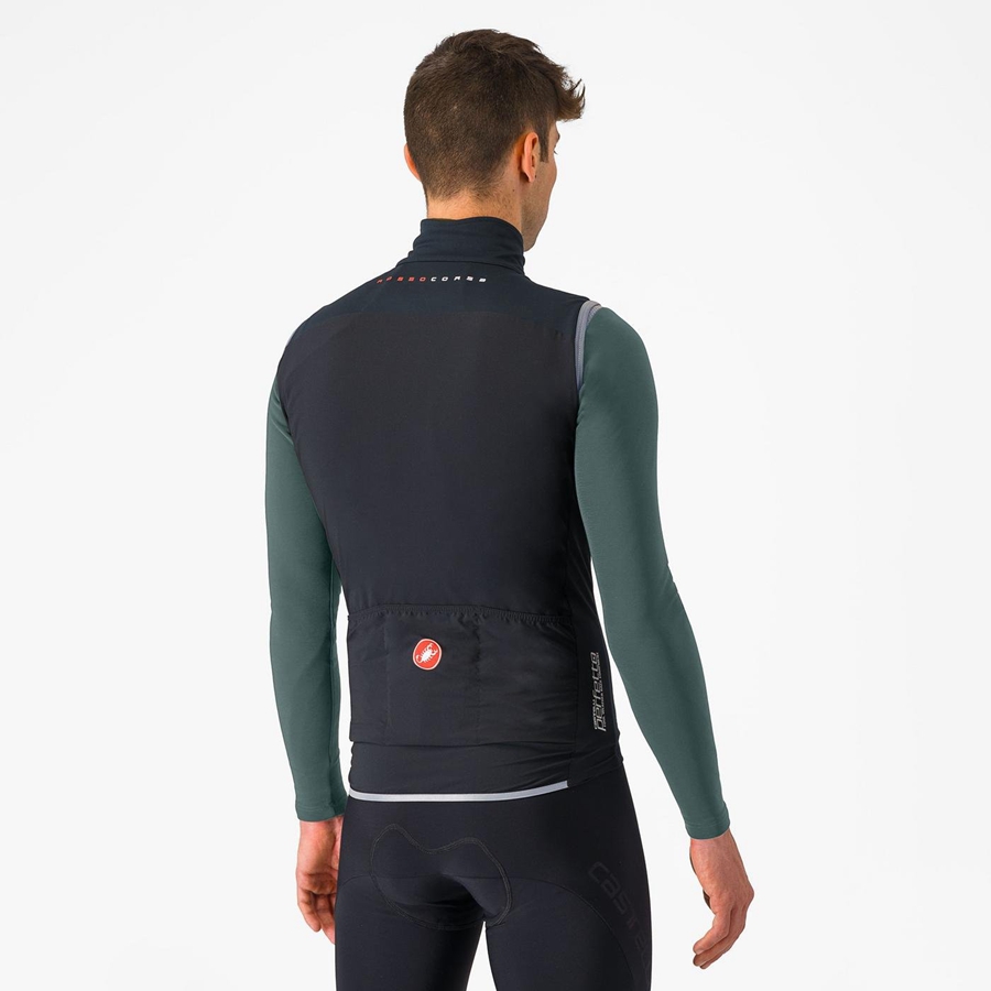 Castelli PERFETTO RoS 2 Weste Herren Schwarz | 51936-VQEL