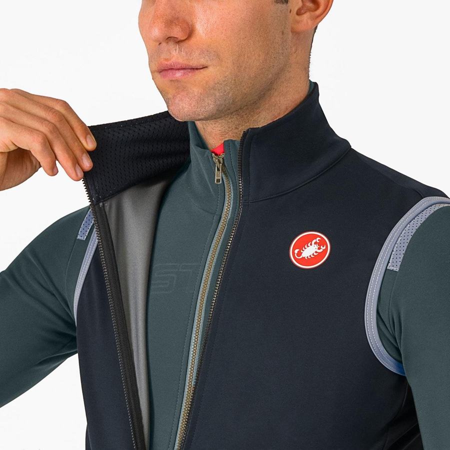 Castelli PERFETTO RoS 2 Weste Herren Schwarz | 51936-VQEL