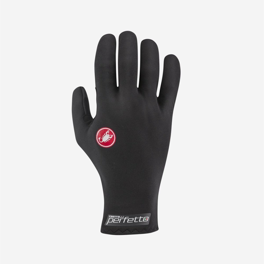 Castelli PERFETTO RoS Handschuhe Herren Schwarz | 84269-JQDA