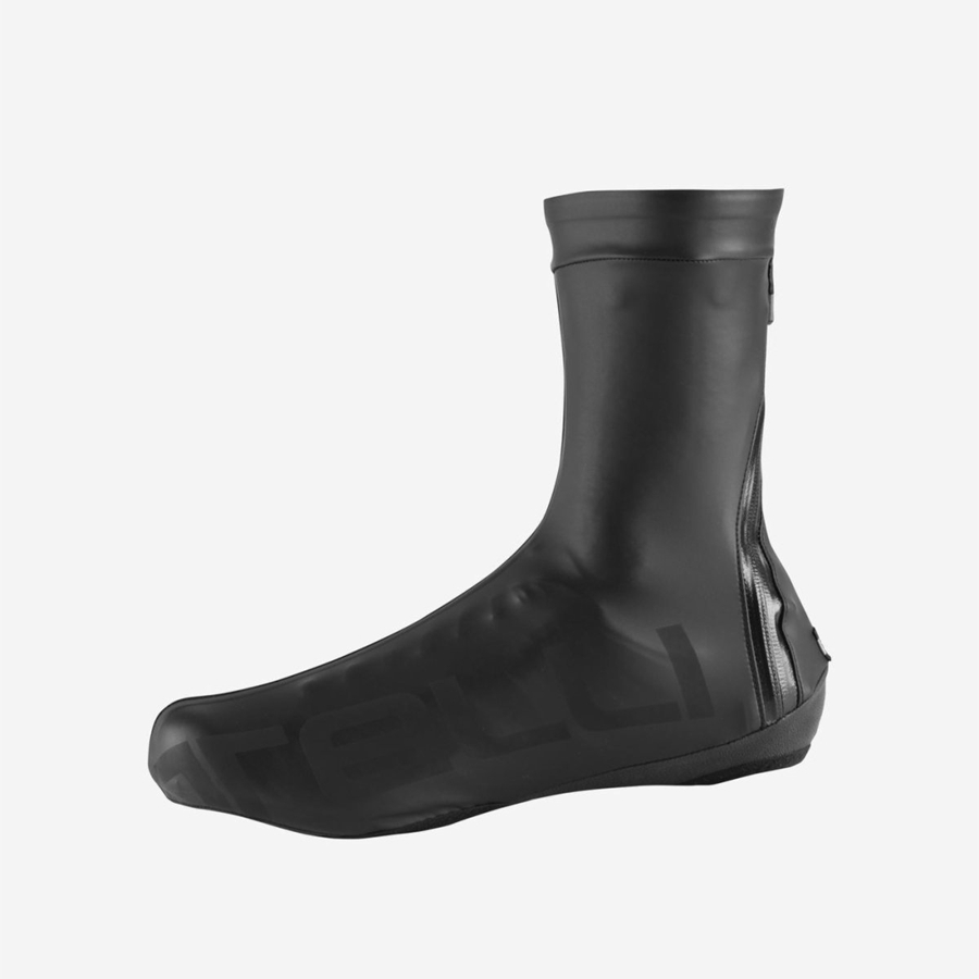 Castelli PIOGGERELLA Überschuhe Herren Schwarz | 07245-BRSI