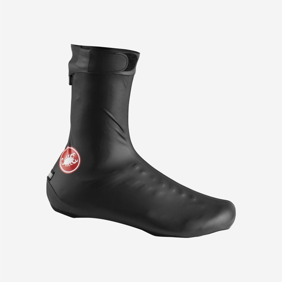 Castelli PIOGGERELLA Überschuhe Herren Schwarz | 07245-BRSI