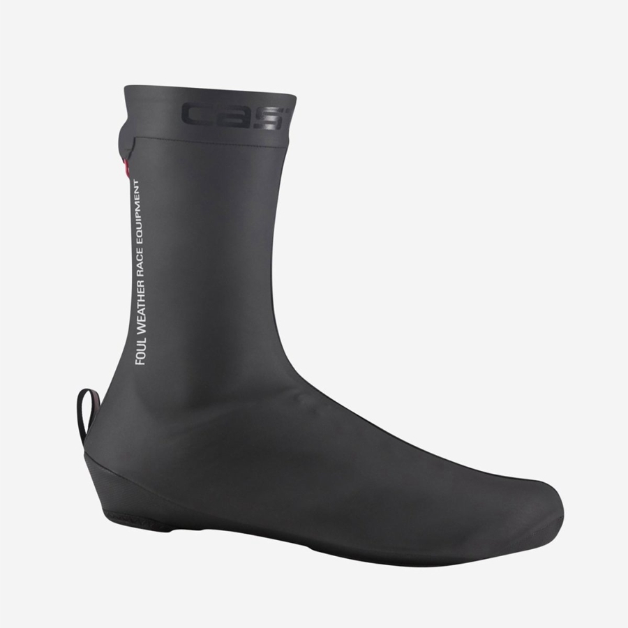 Castelli PIOGGIA 4 Überschuhe Damen Schwarz | 46301-UEBV