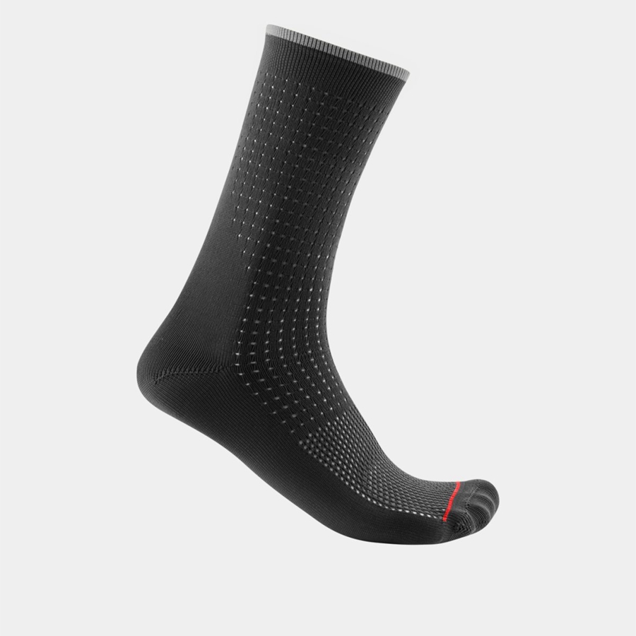 Castelli PREMIO 18 Socken Herren Schwarz | 90856-OAFW