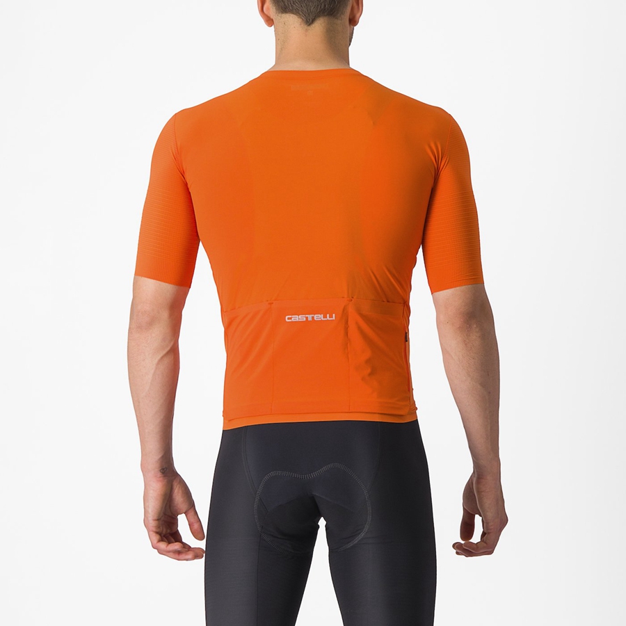 Castelli PREMIO Trikot Herren Orange Rot | 46510-IOFT