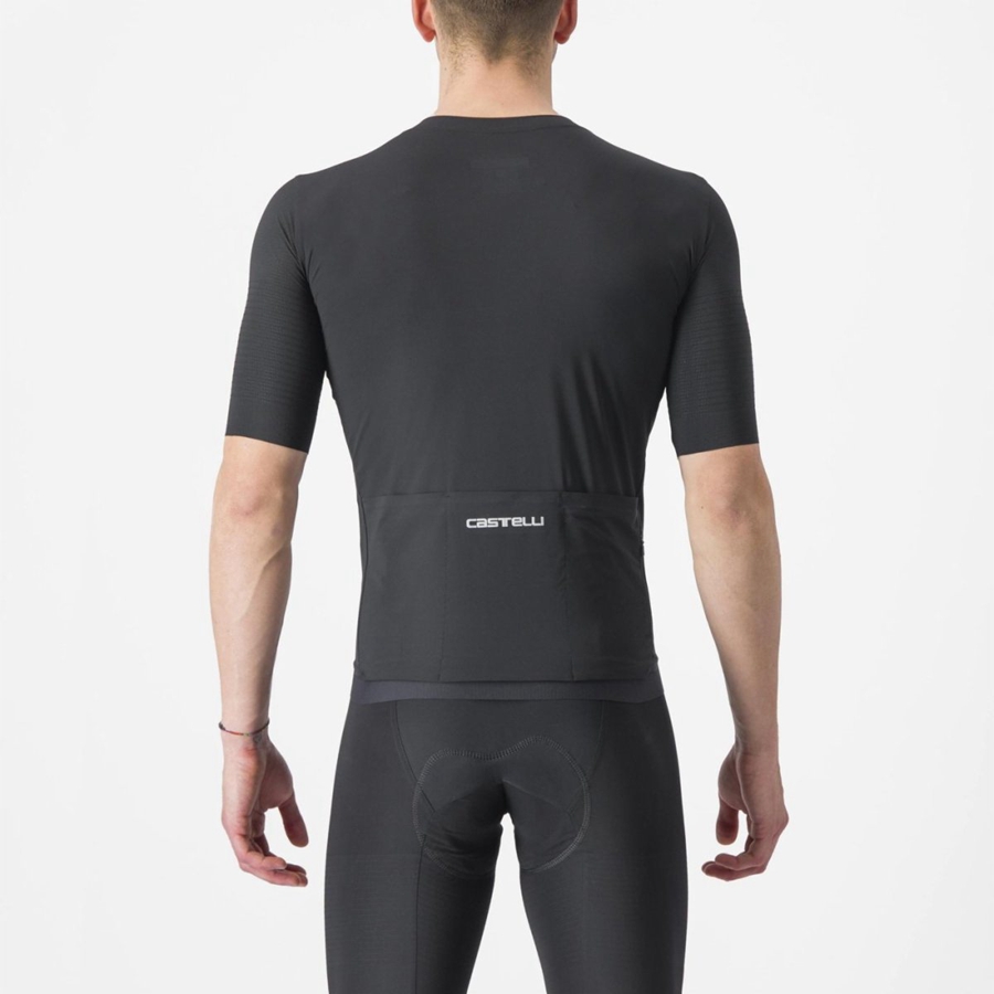 Castelli PREMIO Trikot Herren Schwarz Schwarz | 93806-AJIS