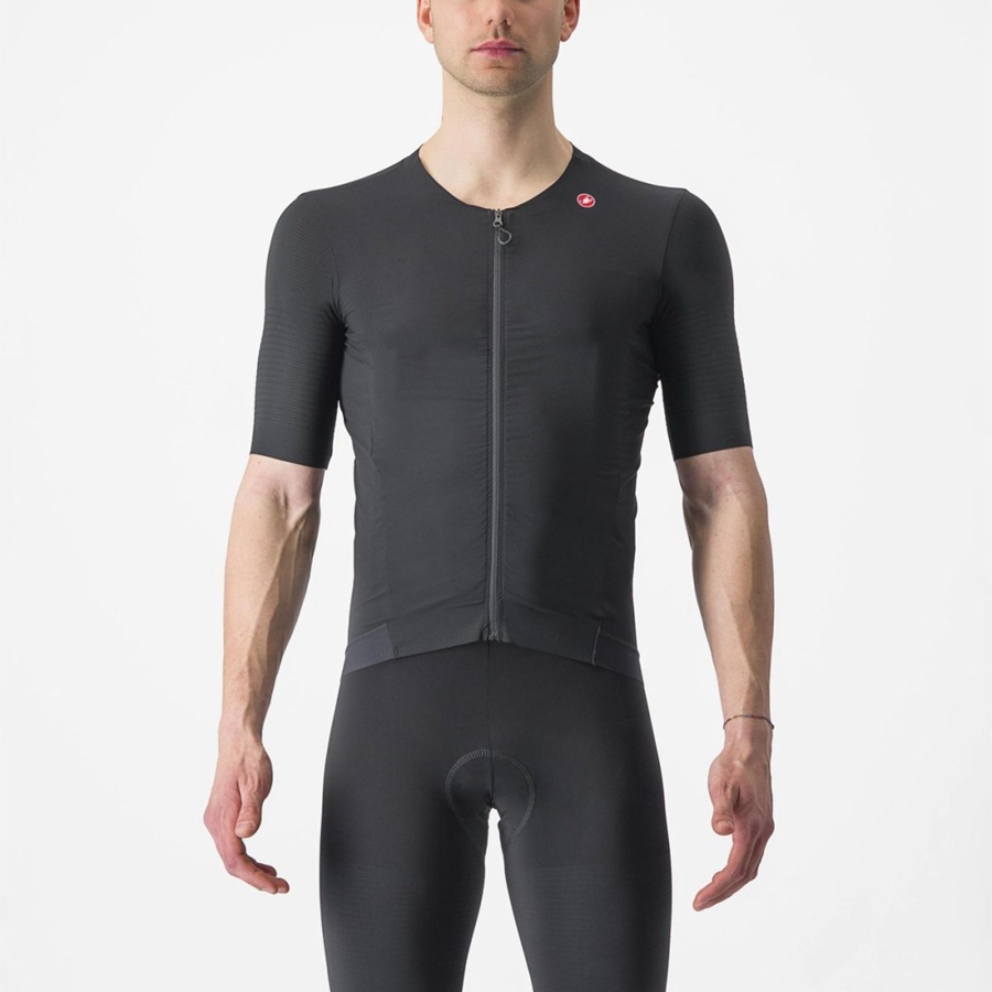 Castelli PREMIO Trikot Herren Schwarz Schwarz | 93806-AJIS