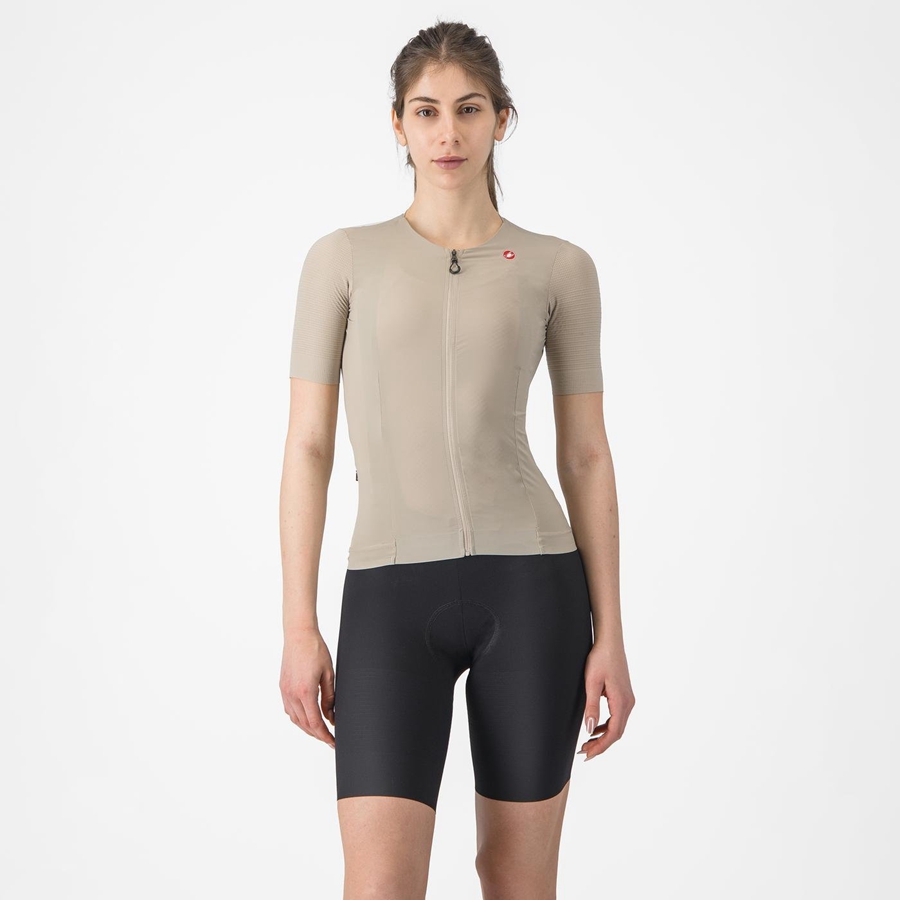 Castelli PREMIO W Shorts Mit Latz Damen Schwarz | 40382-XKRN