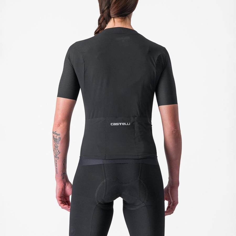 Castelli PREMIO W Trikot Damen Schwarz | 93576-JBKM