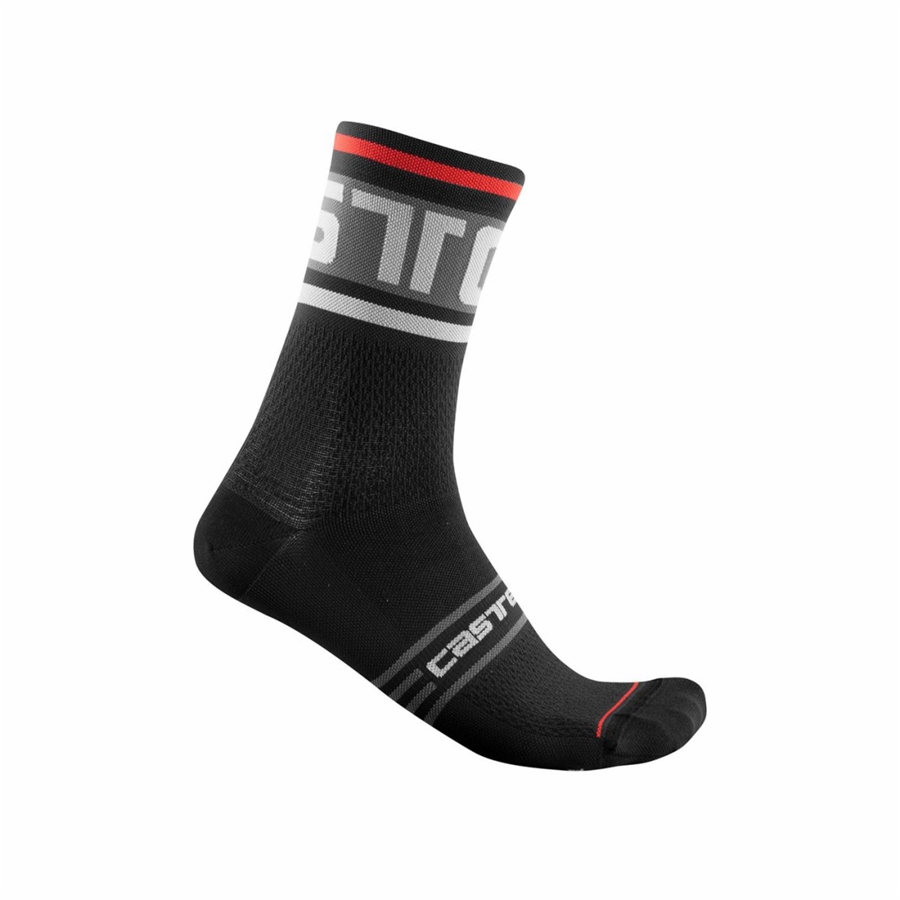 Castelli PROLOGO 15 Socken Herren Schwarz | 40536-PIHC