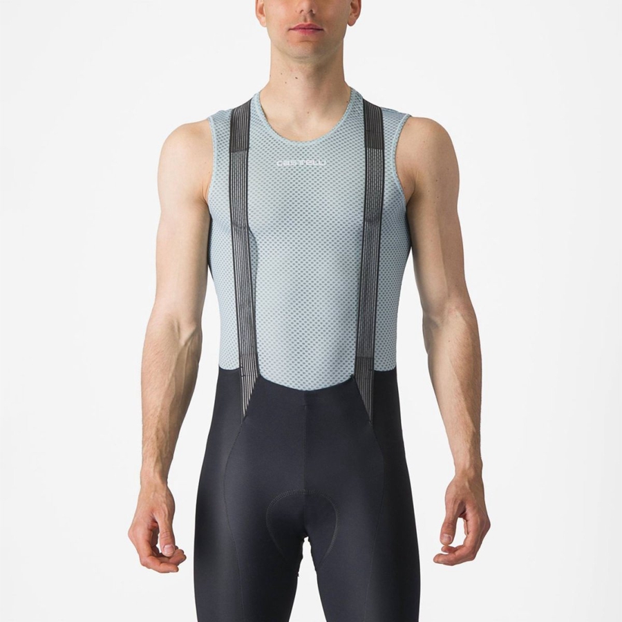 Castelli PRO MESH 2.0 SLEEVELESS Grundschicht Herren Blau | 49013-KBRT