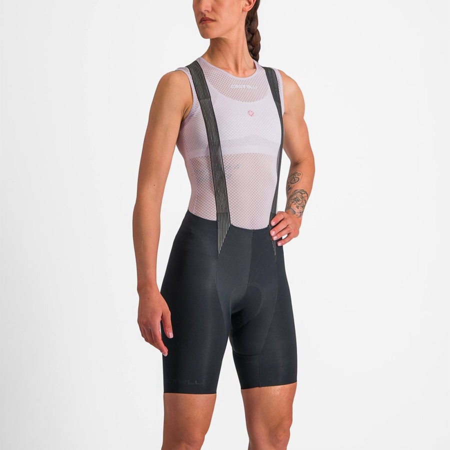 Castelli PRO MESH W SLEEVELESS Grundschicht Damen Lila Weiß | 52914-JZWN