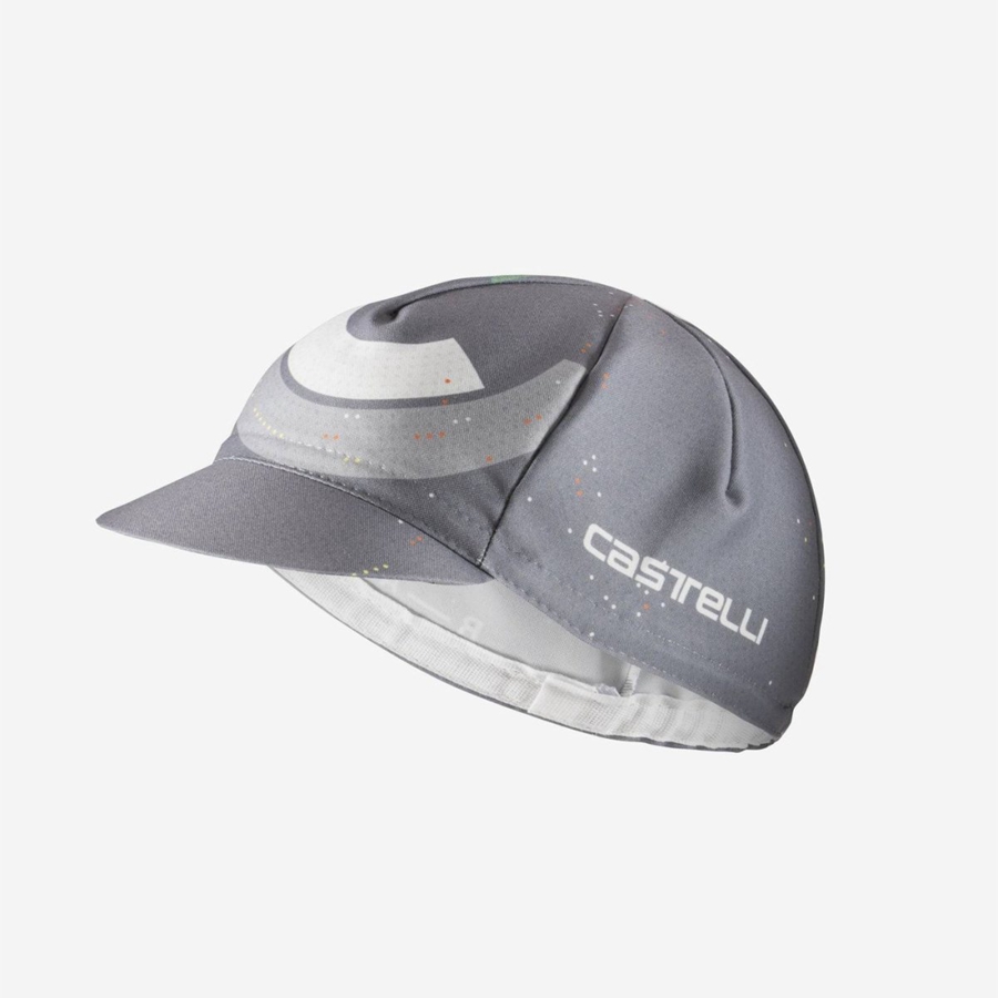 Castelli R-A/D Kappe Herren Mehrfarbig Grau | 74938-NTAI