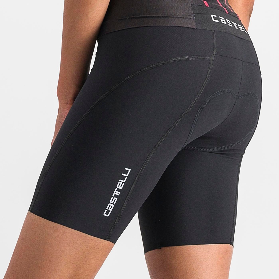 Castelli RIDE-RUN W Anzüge Damen Schwarz | 52198-PQWM