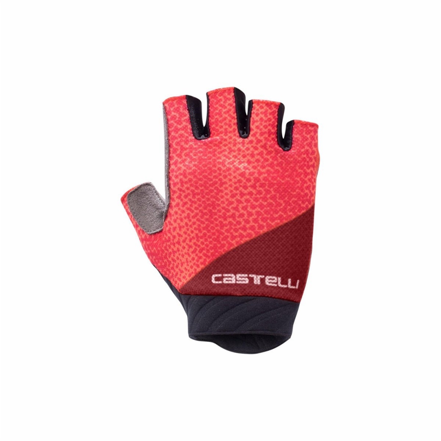 Castelli ROUBAIX GEL 2 Handschuhe Damen Rosa | 60245-DJPA