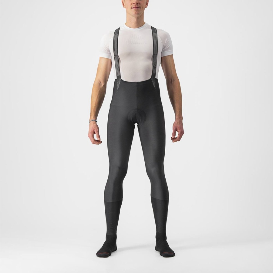 Castelli SEMIFREDDO Strumpfhose Mit Latz Herren Schwarz | 42157-SAZX