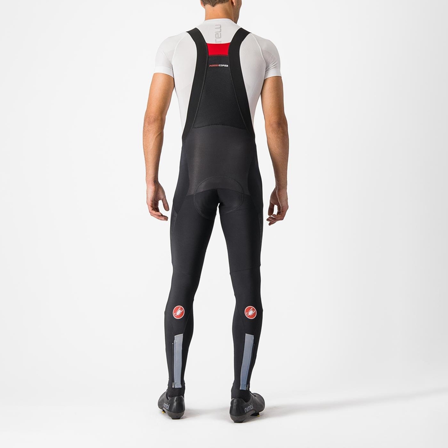 Castelli SORPASSO RoS Strumpfhose Mit Latz Herren Schwarz | 45372-KTNQ