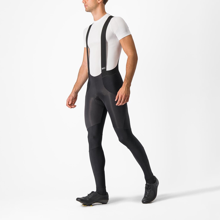 Castelli SORPASSO RoS Strumpfhose Mit Latz Herren Schwarz | 45372-KTNQ