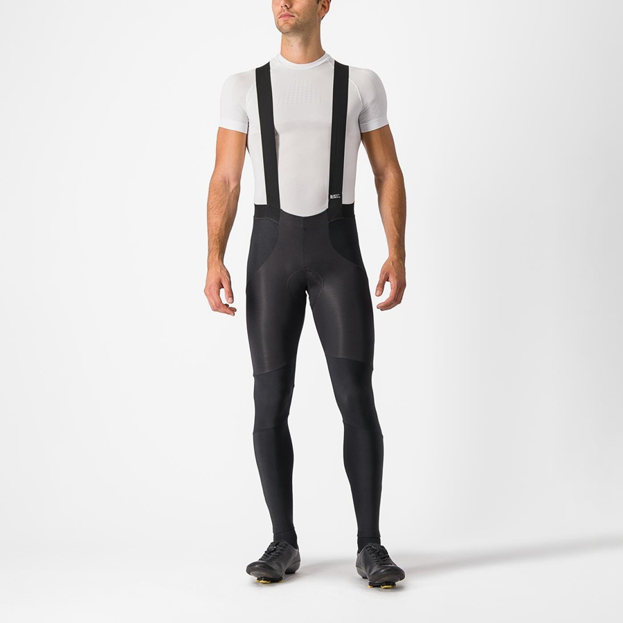 Castelli SORPASSO RoS Strumpfhose Mit Latz Herren Schwarz | 45372-KTNQ