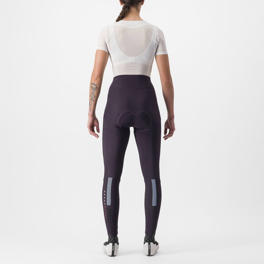 Castelli SORPASSO RoS W Leggings Damen Silber | 26931-QIRE