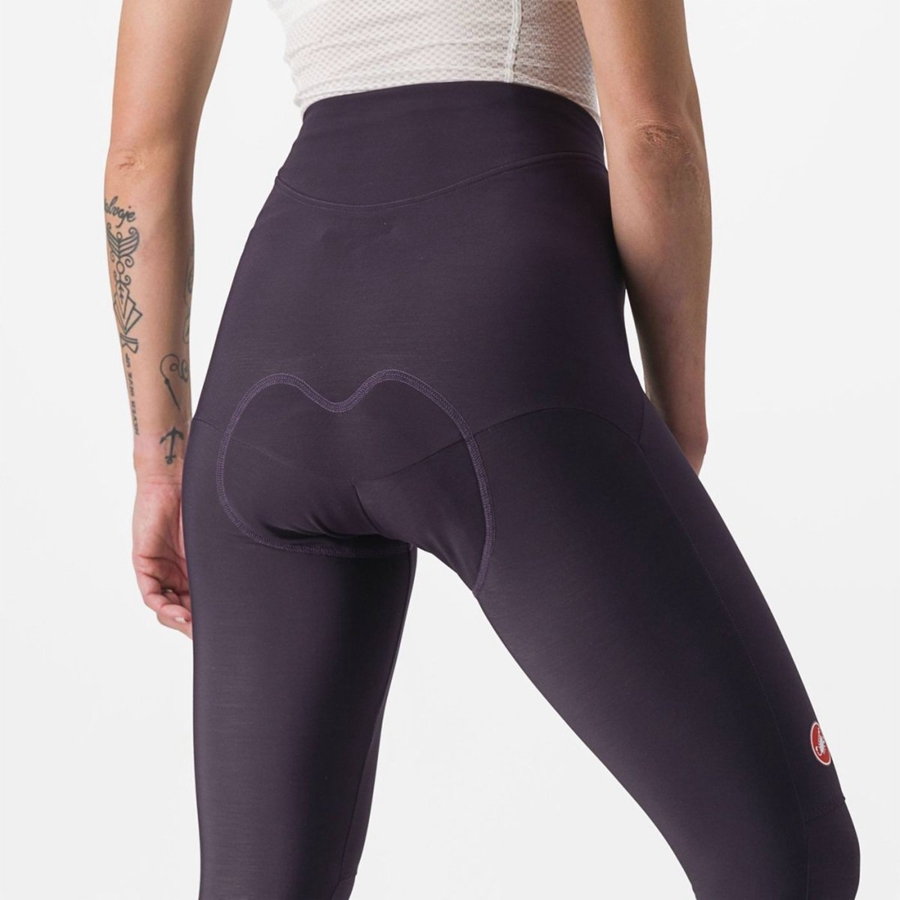 Castelli SORPASSO RoS W Leggings Damen Silber | 26931-QIRE