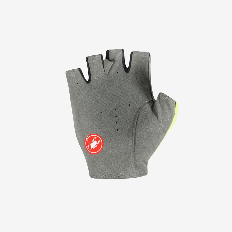 Castelli SUPERLEGGERA SUMMER. Handschuhe Herren Hellgrün | 40652-MXEZ