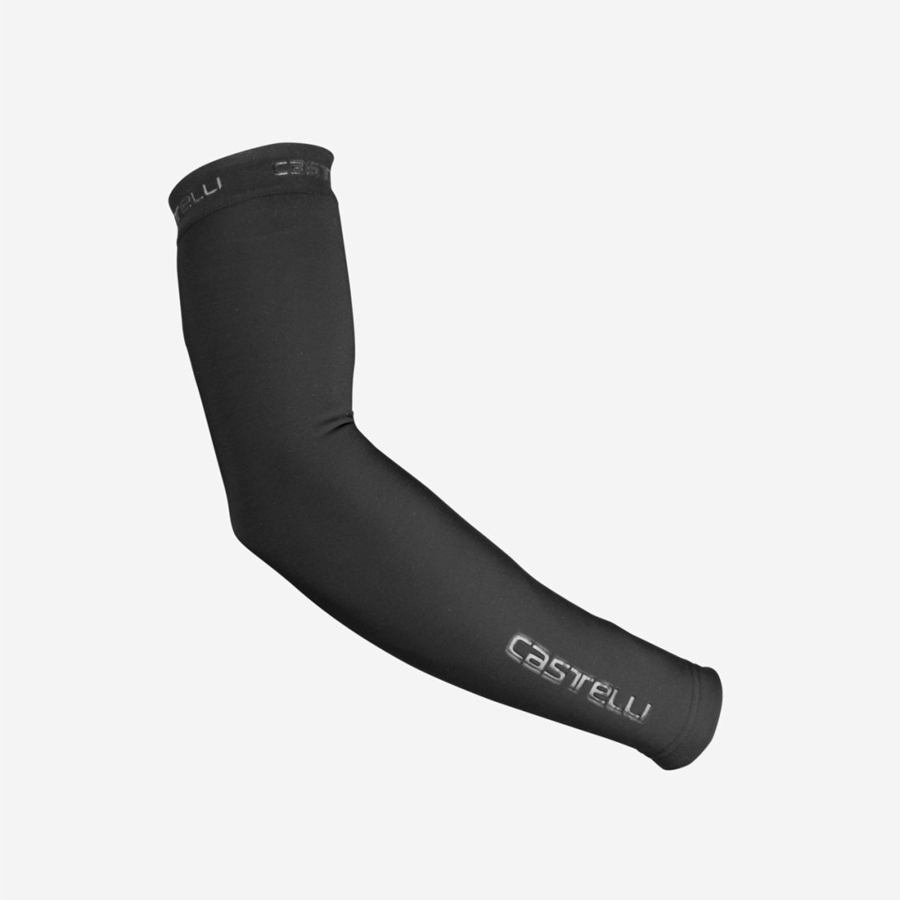 Castelli THERMOFLEX 2 Armwärmer Herren Schwarz | 17895-DVXC