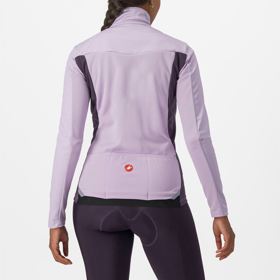 Castelli TRANSITION 2 W Jacken Damen Lila | 16594-QEDP