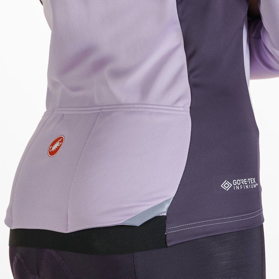 Castelli TRANSITION 2 W Jacken Damen Lila | 16594-QEDP