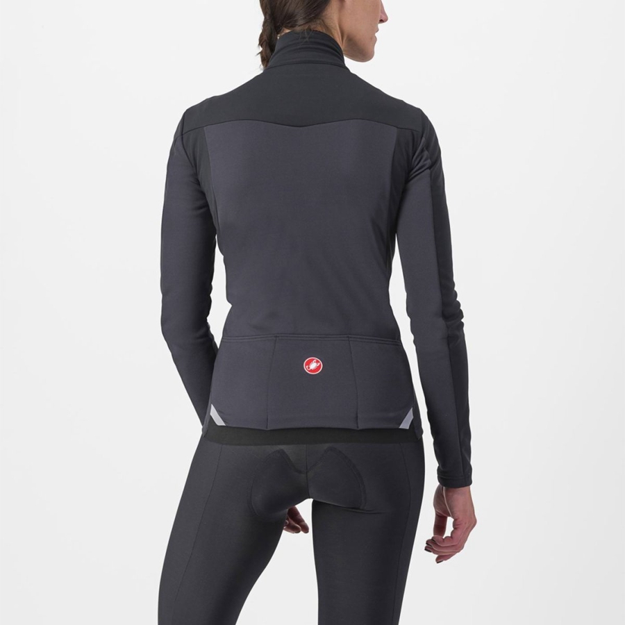 Castelli TRANSITION 2 W Jacken Damen Schwarz | 92734-ESLD