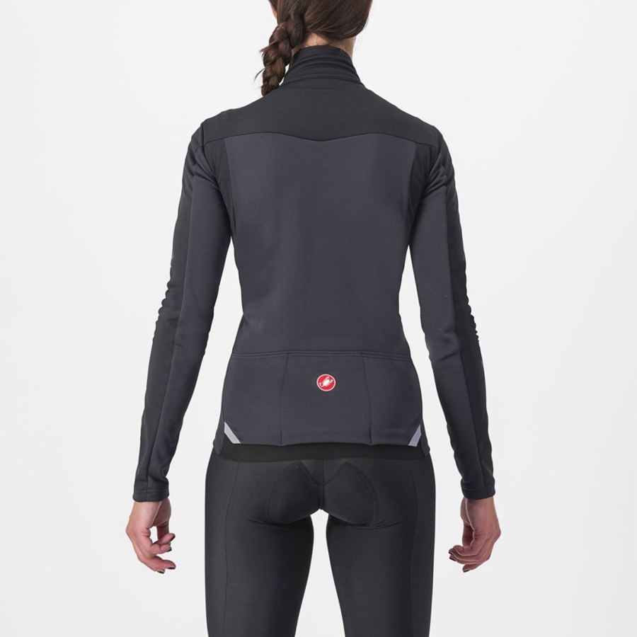 Castelli TRANSITION 2 W Jacken Damen Schwarz | 92734-ESLD