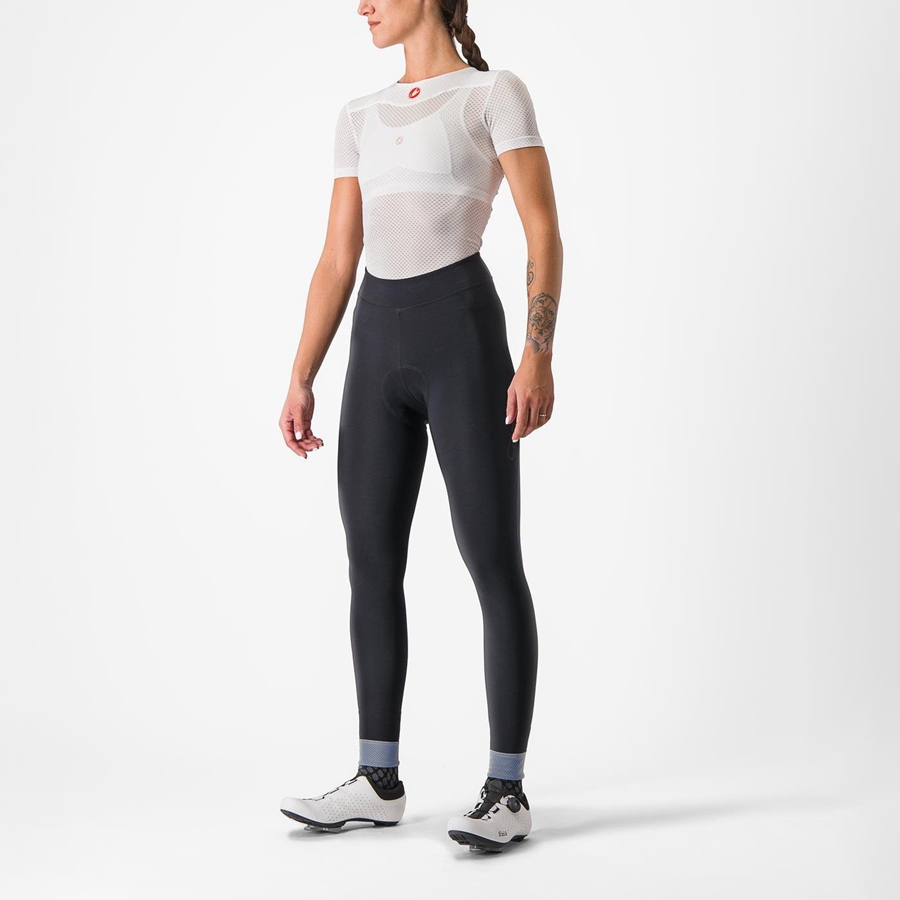 Castelli TUTTO NANO W Leggings Damen Schwarz | 09328-GPSK