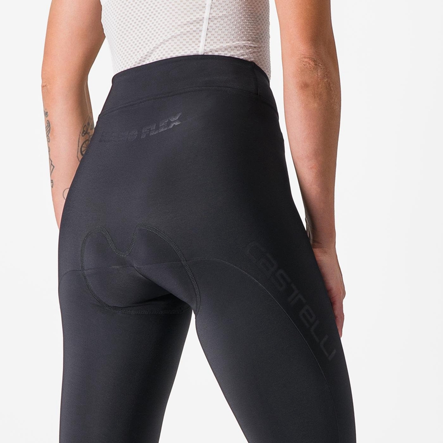 Castelli TUTTO NANO W Leggings Damen Schwarz | 09328-GPSK