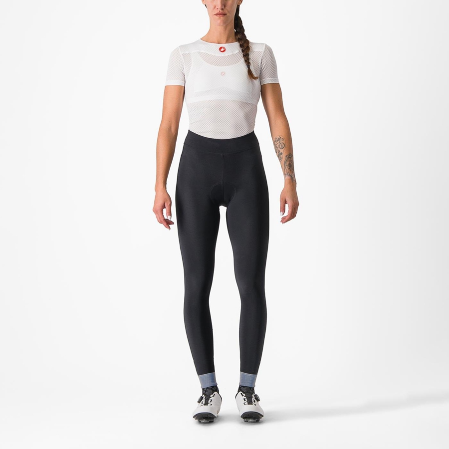 Castelli TUTTO NANO W Leggings Damen Schwarz | 09328-GPSK