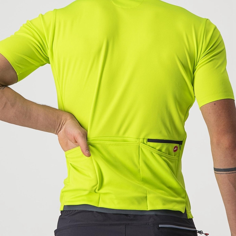 Castelli UNLIMITED ALLROAD Trikot Herren Hellgrün | 10368-ZTPD